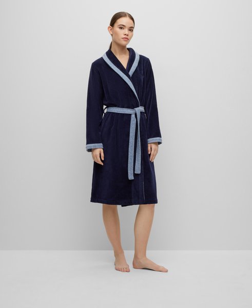 Roupão Feminino Lord Boss Home Azul Marinho M