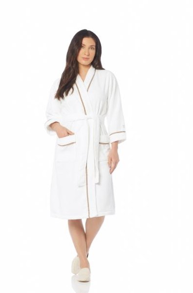 Roupão Feminino Maelle P Trussardi Branco