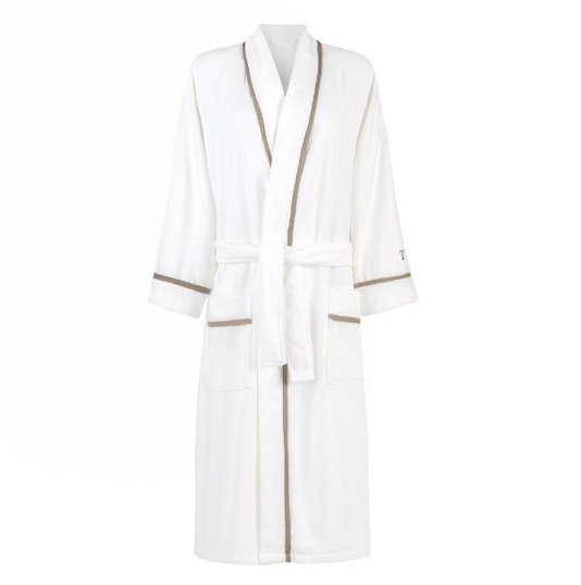 Roupão Feminino Maelle P Trussardi Branco