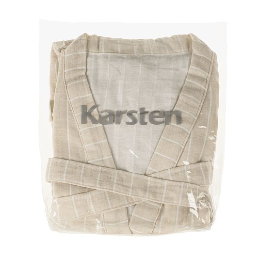 Roupão Lino M Karsten Bege