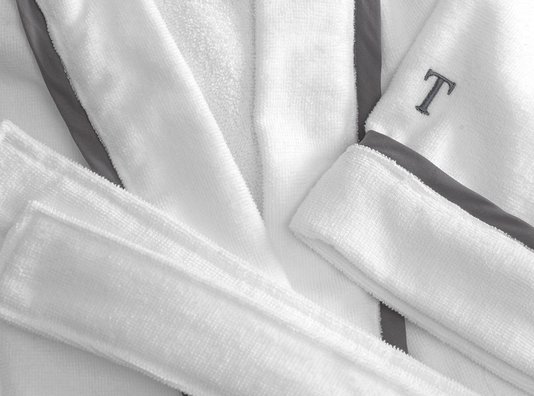 Roupão Masculino Domenico G Trussardi Branco