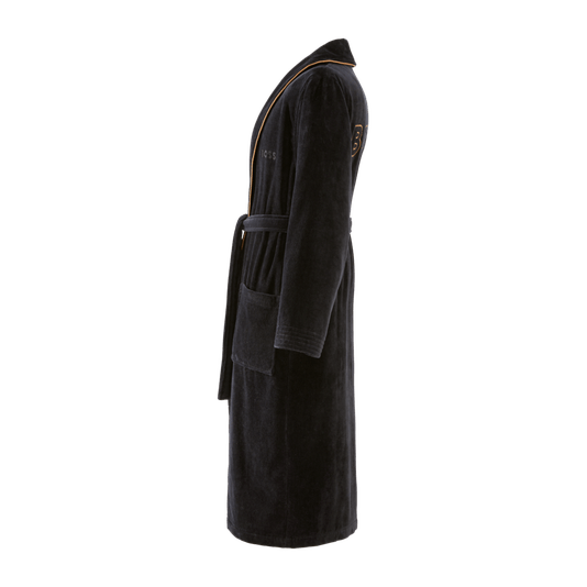 Roupão Masculino Tiago Aveludado G Boss Home Preto