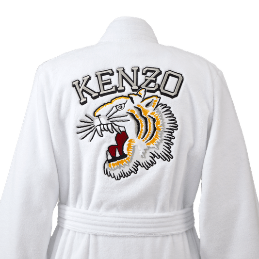 Roupão Masculino V Tiger G Kenzo Home Branco
