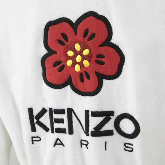 Roupão Feminino Kboke G Branco Kenzo Home