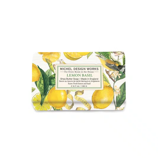 Sabonete em Barra Lemon Basil Michel Design Works 189g