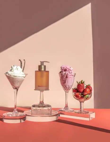 Sabonete Líquido Bacio di Latte Fragola Lenvie 130 ml