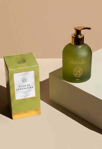 Sabonete Liquido Flor de Laranjeira Elemento Lenvie 200 ml