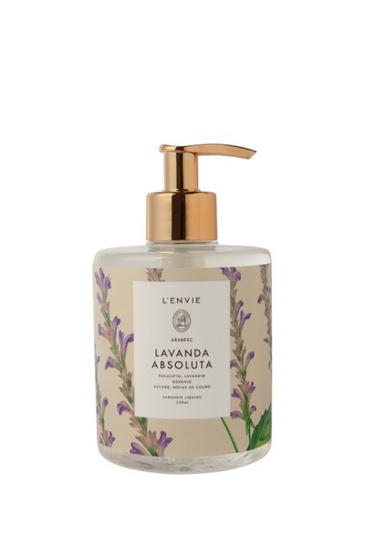 Sabonete Líquido Lavanda Absoluta Lenvie 350 ml