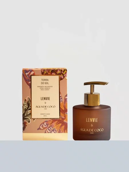 Sabonete Líquido Terra do Sol Água De Coco Lenvie 200 ml