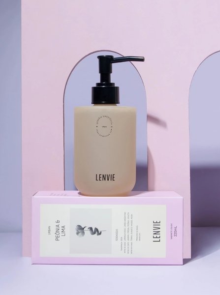 Sabonete Líquido Urban Peônia & Lima Lenvie 220 ml