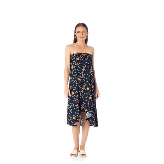 Saída de Praia Magnum G 100% Viscose Trussardi 88cm x 96cm
