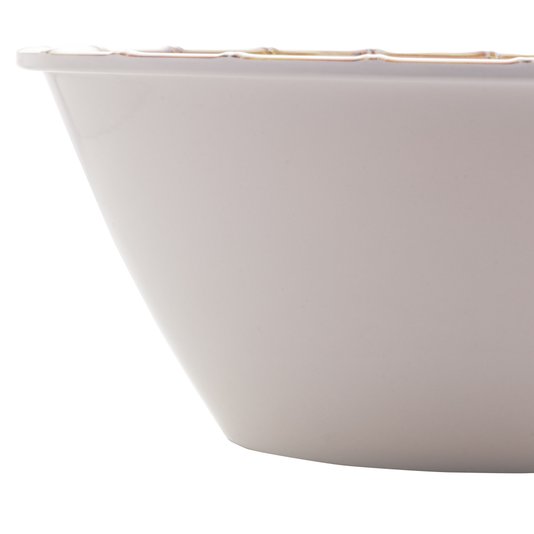 Saladeira Melamina Bambu Bon Gourmet Branco 