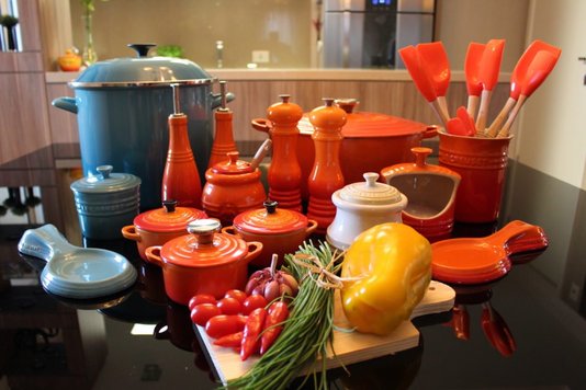 Saleiro de Cerâmica Le Creuset Laranja 300 ml