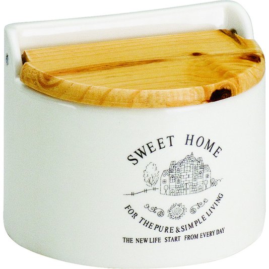 Saleiro De Cerâmica Para Parede Sweet Home Rojemac 620 ml