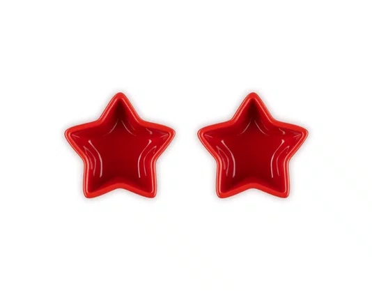 Set 02 Ramekin Estrela Le Creuset Vermelho