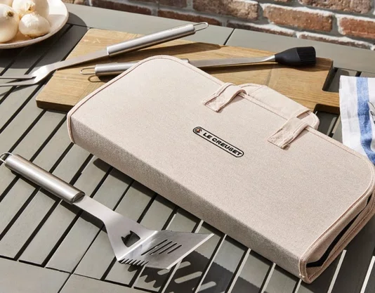 Set 04 Peças para Churrasco Alpine Le Creuset Inox