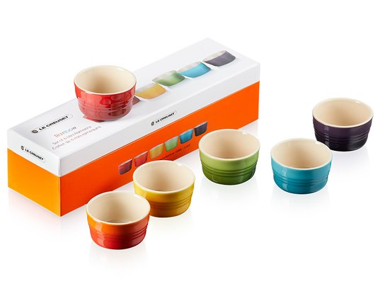 Set 06 Mini Ramekin Gift Collection Le Creuset Colorido