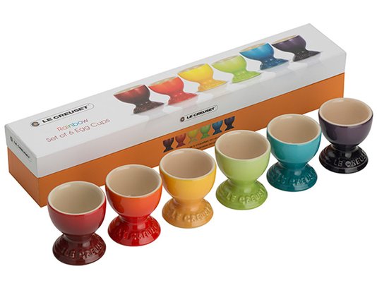 Set 06 Suportes Para Ovo Gift Collection Le Creuset Colorido