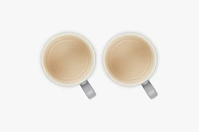 Jogo 2 Canecas 350ml Le Creuset Flint