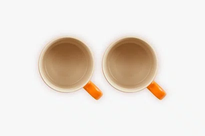 Jogo 2 Canecas 350ml Le Creuset Laranja