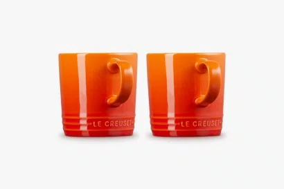 Jogo 2 Canecas 350ml Le Creuset Laranja