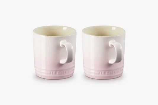 Jogo 2 Canecas 350ml Le Creuset Shell Pink