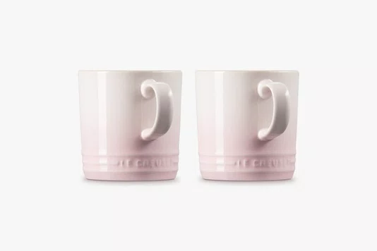 Jogo 2 Canecas 350ml Le Creuset Shell Pink