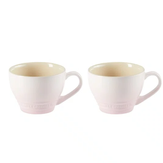 Jogo 2 Canecas 400ml Le Creuset Shell Pink