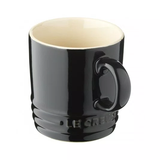 Jogo 2 Canecas Espresso 100ml Le Creuset Black Onix