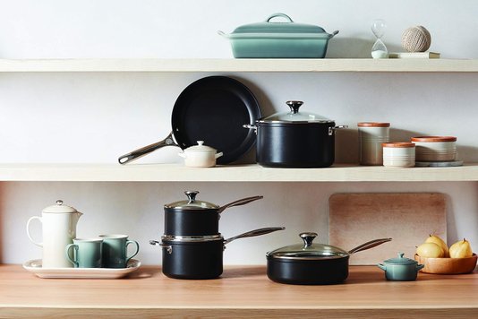 Set 2 Frigideiras Rasas Non-Stick Ceramic Le Creuset 20 cm e 26 cm