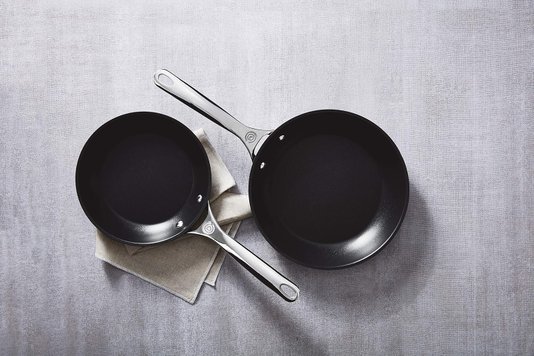 Set 2 Frigideiras Rasas Non-Stick Ceramic Le Creuset 24 e 28 cm