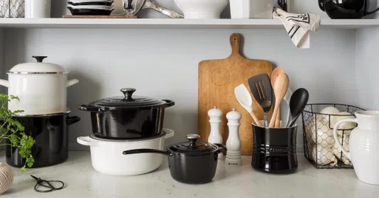 Jogo 2 Moedores Sal e Pimenta Le Creuset Branco