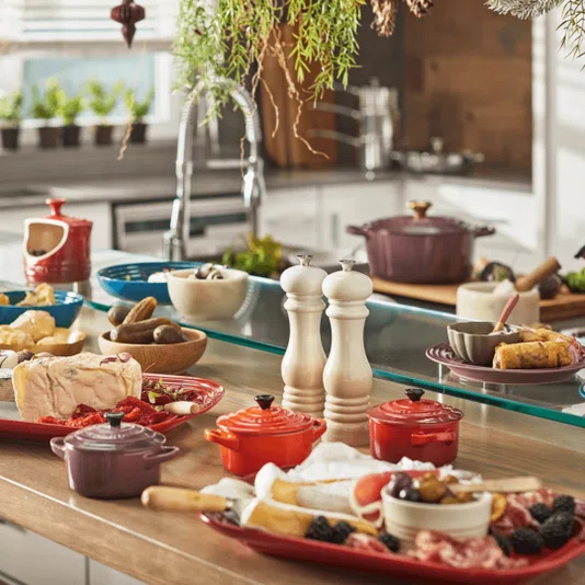 Set 2 Moedores Sal e Pimenta Le Creuset Meringue