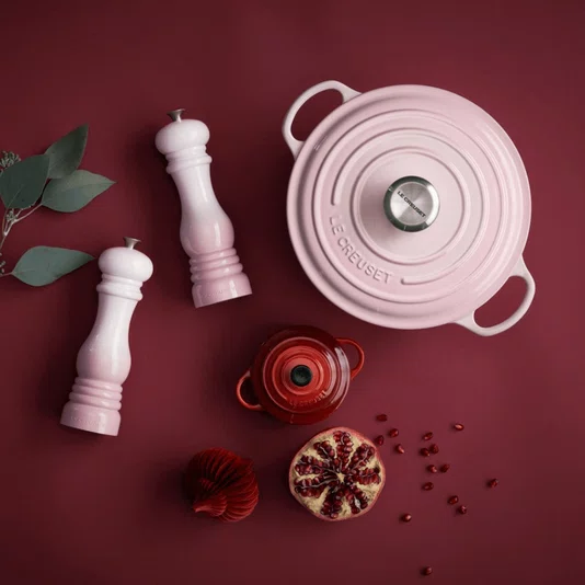 Jogo 2 Moedores Sal e Pimenta Le Creuset Shell Pink