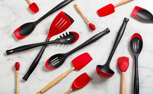 Jogo 2 Peças Utensílios Revolution Le Creuset Laranja