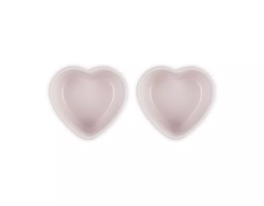 Set 2 Ramekins Coração Le Creuset Shell Pink