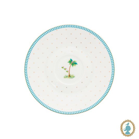 Set 2 Xícaras Cafezinho Dots Jolie Pip Studio Branco
