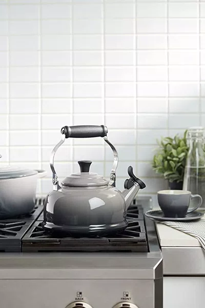 Jogo 3 Peças Chaleira e Caneca Le Creuset Flint