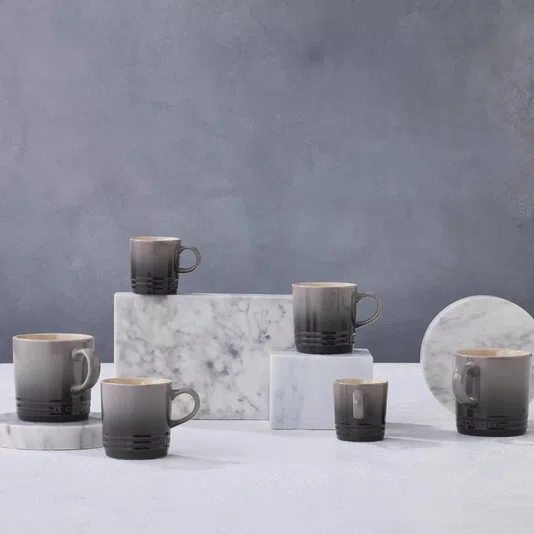 Jogo 3 Peças para Chá Le Creuset Flint