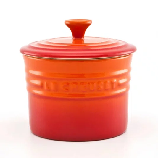 Jogo 3 Peças Porta Condimentos Hermético Le Creuset Laranja