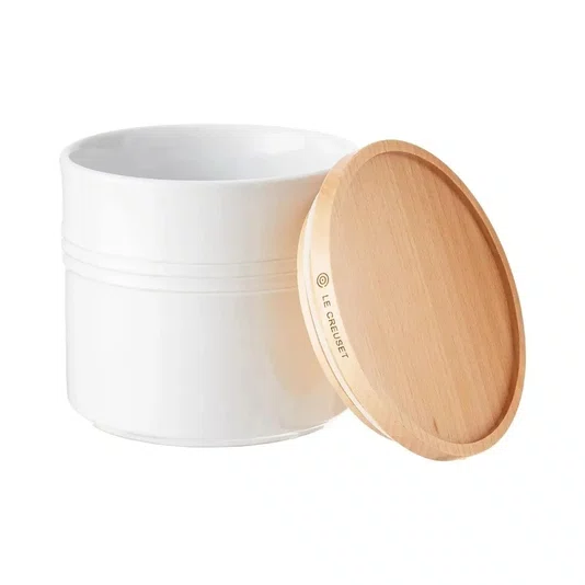 Jogo 3 Potes com Tampa Herméticos Le Creuset Branco