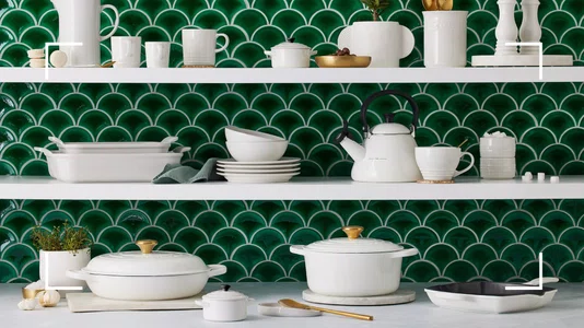 Set 4 Peças Para Chá Le Creuset Branco