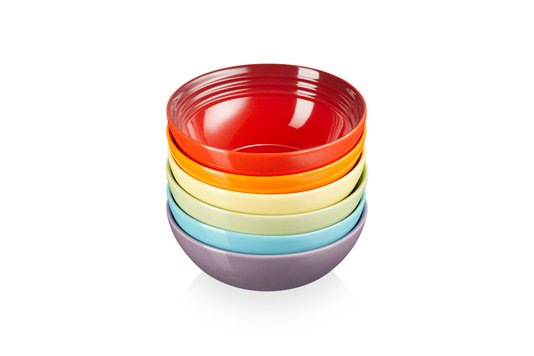 Set 6 Bowls Para Cereal Le Creuset Gift Collection 650ml
