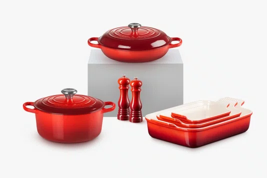 Set 7 Peças Essencial para Cozinhar Le Creuset Vermelho