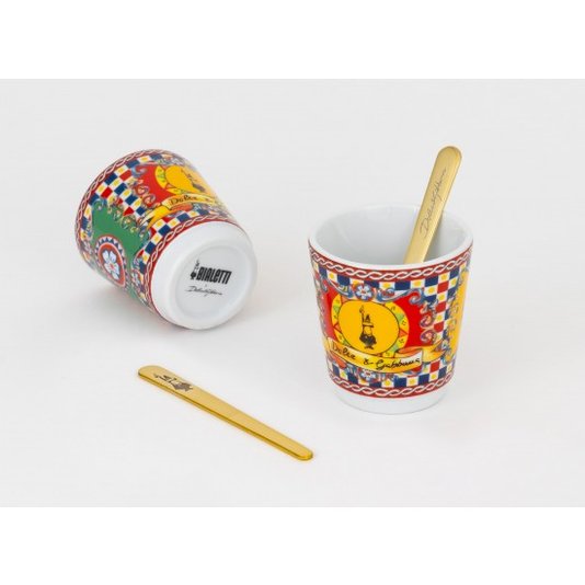 Set Moka e Acessórios Dolce & Gabbana Bialetti Vermelho