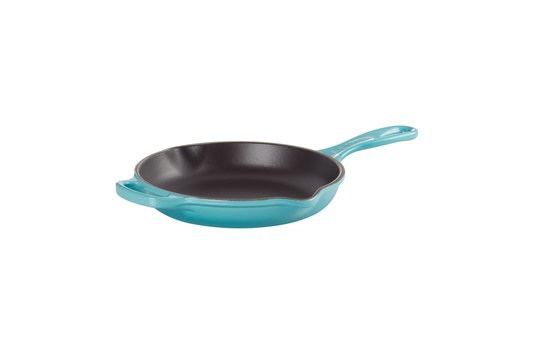 Skillet Redonda com Alça Signature Le Creuset Azul Caribe 20 cm
