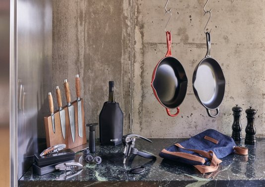 Skillet Redonda Com Alça Signature Le Creuset Flint 23 Cm