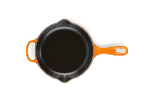 Skillet Redonda Com Alça Signature Le Creuset Laranja 23 Cm