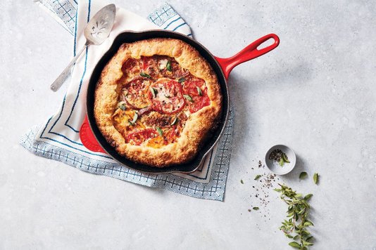 Skillet Redonda com Alça em Ferro Fundido Signature Le Creuset Vermelho 23 cm