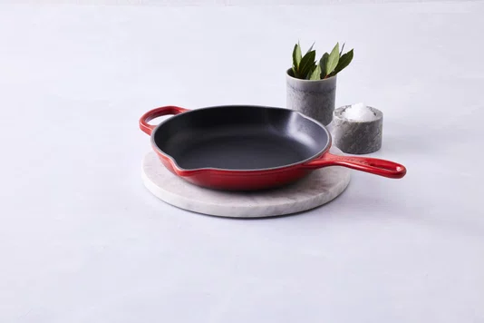 Skillet Redonda Com Alça Signature Le Creuset Vermelho 26 cm